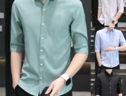 Mens 4 Way Stretch Dress Shirts The Ultimate Comfort and Style