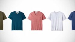 Men's v neck dress t shirts