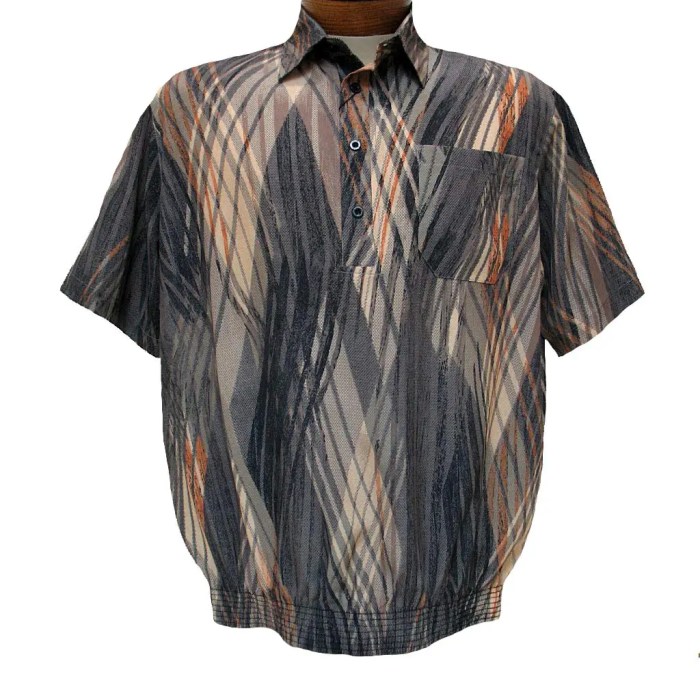 Polyester dress shirts for men