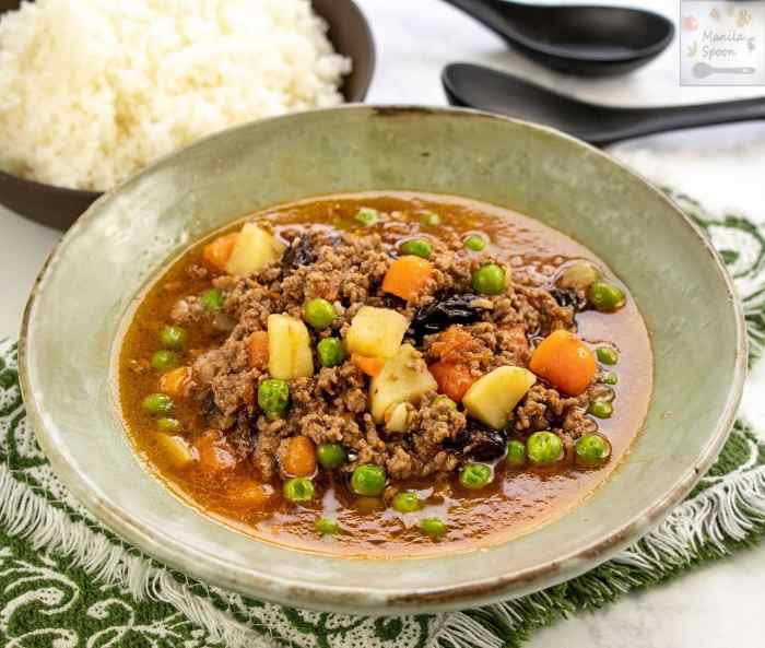 How to cook beef picadillo filipino style