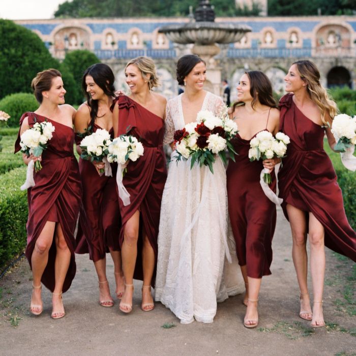 Best shoe color for burgundy dress