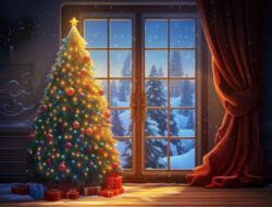 How to Decorate Window Christmas Tree Snow Spray A Festive Guide