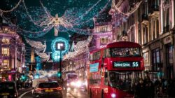 When does london start decorating for christmas