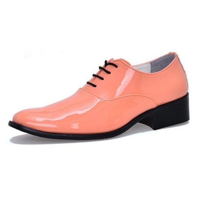 Peach dress shoes men