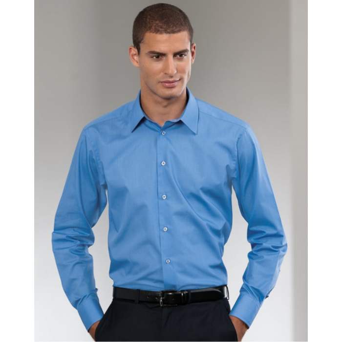 Polyester dress shirts for men